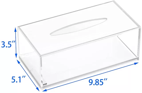 Acrylic Tissue Box