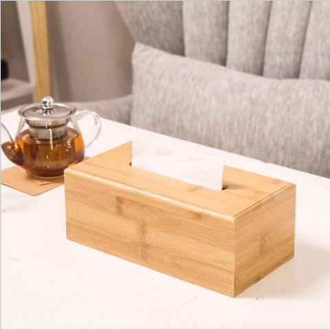 Bamboo Tissue Box