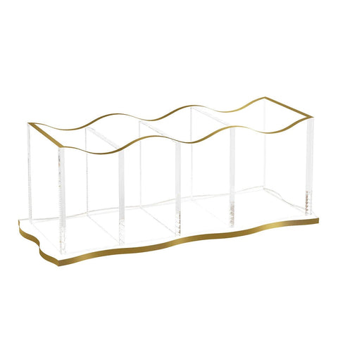 Wave Cutlery Holder No Words - Gold
