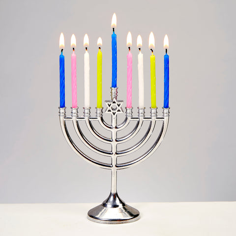 Mini Menorah Set - Menorah and Birthday Candles