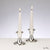 Set of 2 Silverplated Candlesticks 6.5 cm