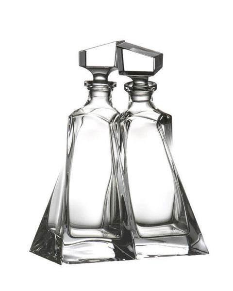 Bohemia Crystal Lovers Whiskey Set (2 Decanters)