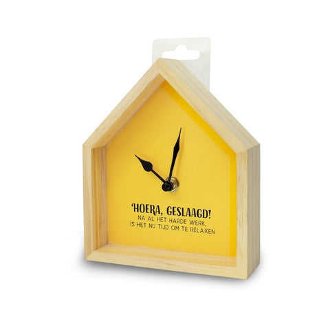 House Clock - Geslaagd