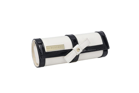 Bluestone Jewellery Roll - White/Black