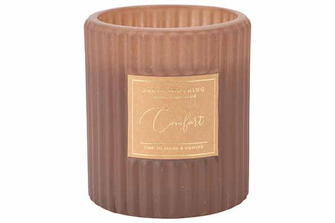 Scented Candle Relax and Unwind Brown