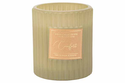 Scented Candle Relax and Unwind Green