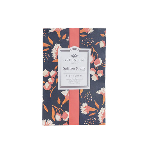 Large Sachet Saffron & Silk