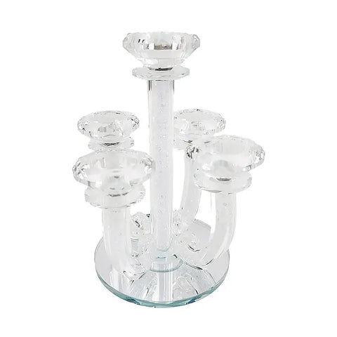 Crystal Candle Holder Diamonds