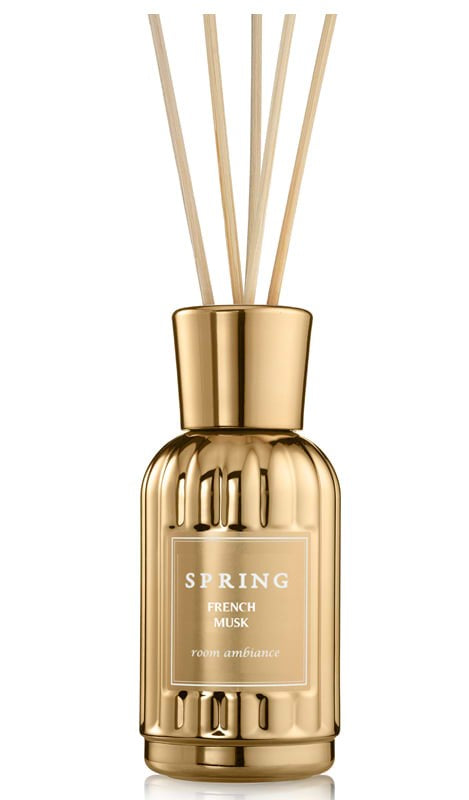 Spring 180ml Gold Luxury Diffuser – Orchid Seduction