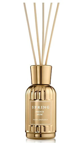 Spring 100ml Gold Luxury Diffuser – French Musk