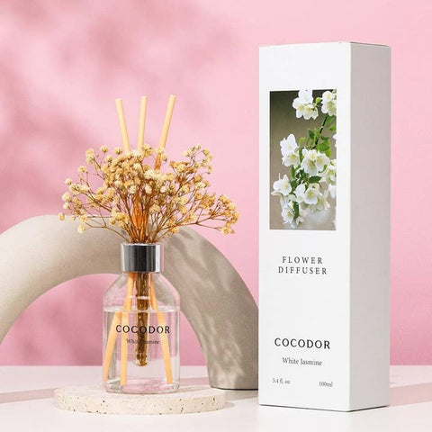 Cocodor Flower Diffuser 100ml – White Jasmine
