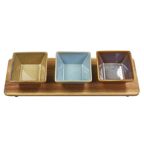 Elements 3 Snack On Tray Square