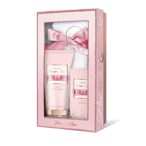 Powder Rose Gift Set with Soft Women's Socks