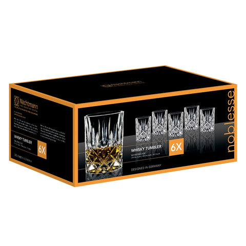 Nachtmann Noblesse Whisky tumbler x 6