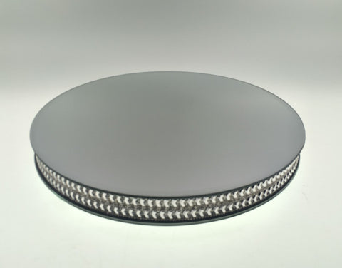 Prestige Mirror Tray Round 32 x32 cm