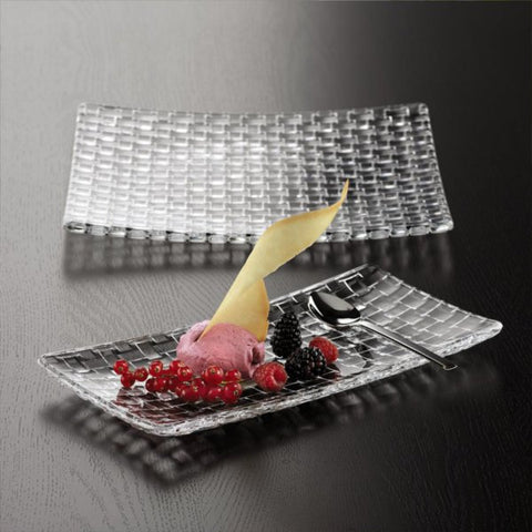 Nachtmann Plate rectangular Bossa Nova 28 cm