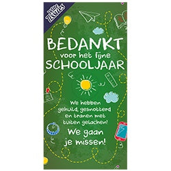 Tissue Box - Bedankt voor het fijne schooljaar