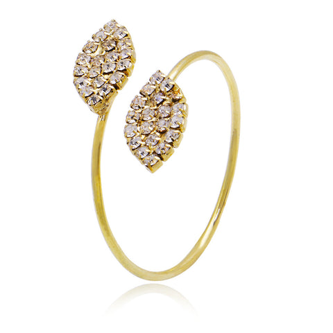 Diamond Leaves Napkin Ring (6)