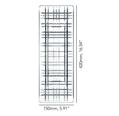NACHTMANN Square Plate, rectangular 42cm