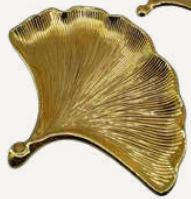 Gold Tray Fan Large