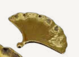 Gold Tray Fan Small