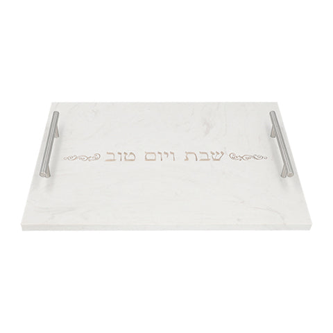 Marble Challah Tray 40*29 With Handles