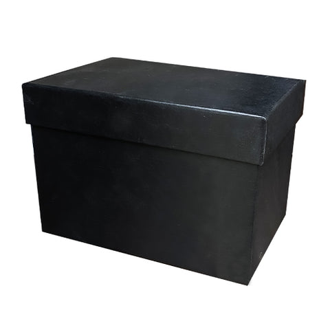 Elegant Dark Brown Napkin Holder with Leather Like Plaque 17*12 cm