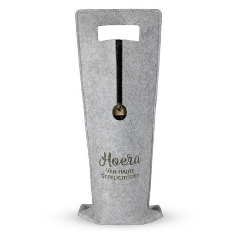 Wine Bag - Hoera Gefeliciteerd