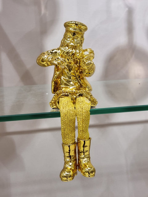 Gold Figurine - Violin Player