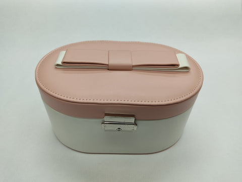 Jewellery Box With Bow - Pink