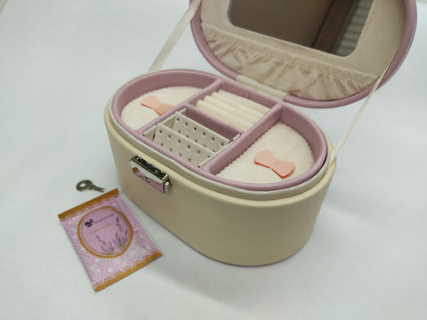 Jewellery Box With Bow - Purple