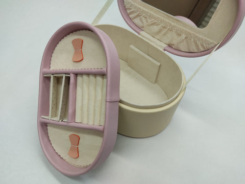 Jewellery Box With Bow - Purple
