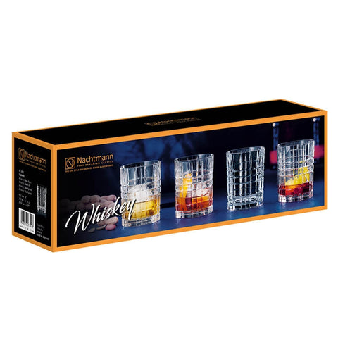 Nachtmann Square Whiskey Glass, Set of 4
