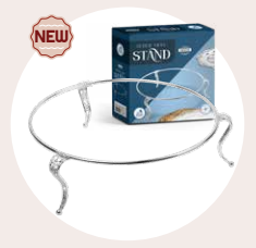 Seder Tray Stand - Silver Plated